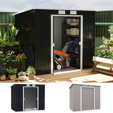 7 x 4ft Lean to Metal Garden