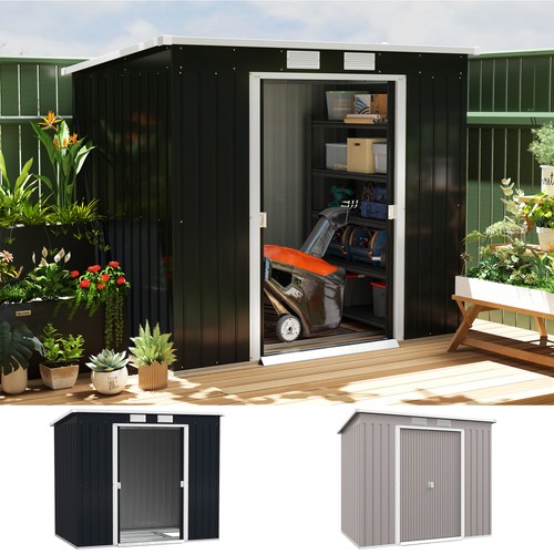 4ft lean metal - metal, garden