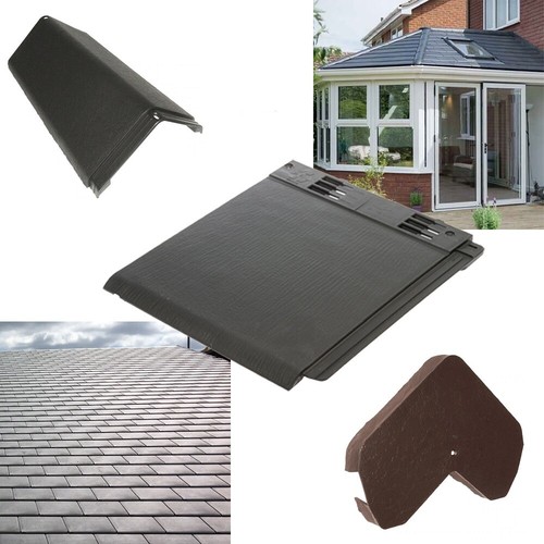 Plastic roof tiles - plastic,