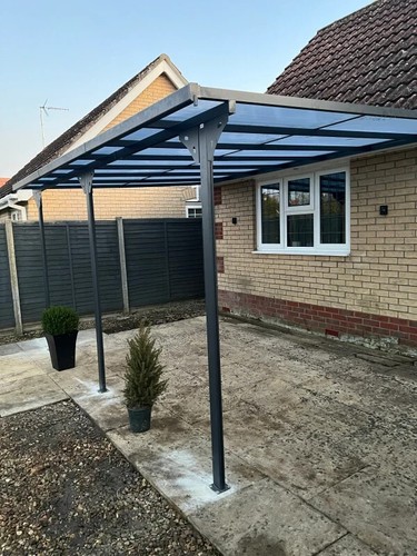 Wall mounted pergola - wall, outdoor